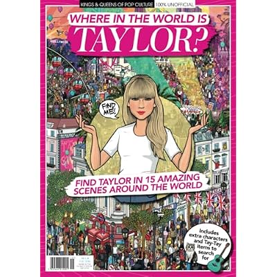 Where in the World is Taylor Swift? | WHERE'S TAYLOR? | All New Search & Find Book| Taylor Swift Activity Book