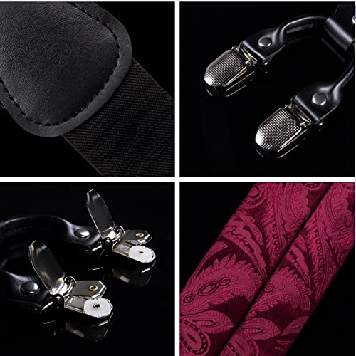 Set de Tirantes y Corbata de Seda para Hombre miniatura 5