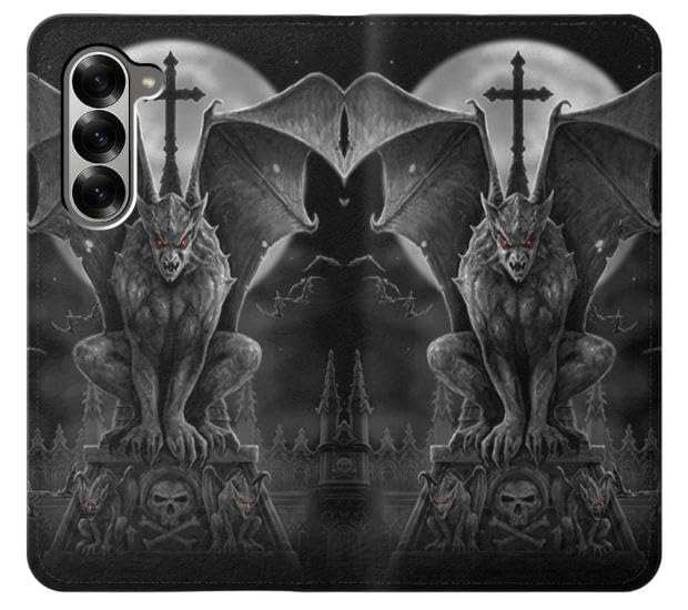Étui Gargoyle Devil pour Samsung Galaxy Z Fold 6 : housse cuir flip - 2