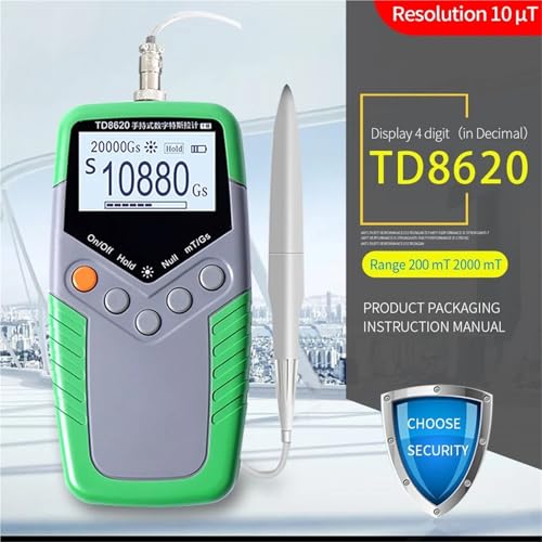 Medidor Gauss Digital Portátil para Campo Magnético miniatura 5