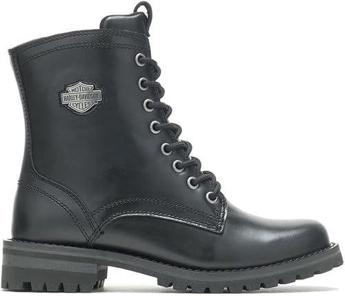 Harley-Davidson Botas de motocicleta Walsen con encaje de 5 pulgadas para mujer