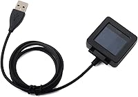 Vista 2 de Compatible con cargador Fitbit Blaze, cargador de cable de carga de repuesto para reloj inteligente Fitbit Blaze