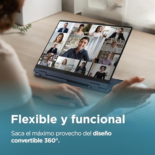 Miniatura 6 de Lenovo Ideapad 5 2-In-1 Gen 9 Ordenador Portátil Convertible Táctil 14 Wuxga Intel Core I5-13420h, Intel Uhd Graphics, 16 Gb Ram, 512 Tb Ssd, Wi-Fi 6, Win 11 Home Teclado Qwerty Español - Azul