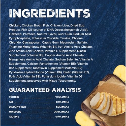 Image of Blue Buffalo Wilderness High Protein, Grain Free Wet Kitten Food, Chicken Pate, 3oz Cans, 4-Count Multipack