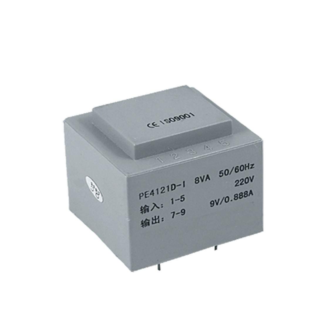 Transformateur PCB PE4121D-I résistant aux courts-circuits pour une tension 9V stable