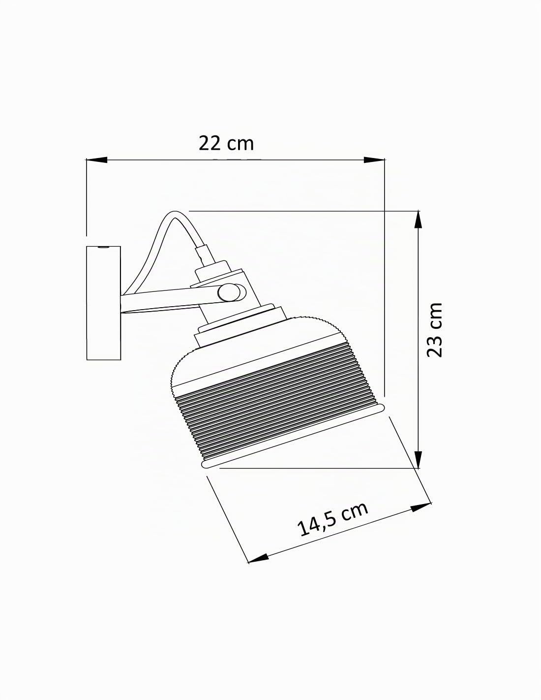 KOSILUM – Lámpara de campana de cristal texturizada – Vela – Luz blanca cálida para iluminación salón, dormitorio, cocina, pasillo – 1 x 40 W – E27 – IP20
