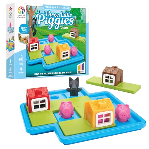 SmartGames Three Little Piggies Deluxe miniatura 1