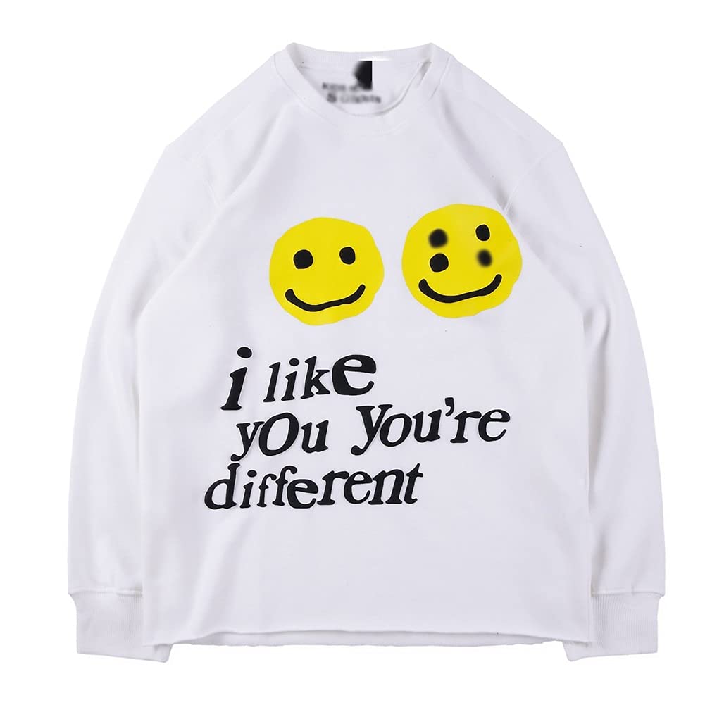 G&F Kanye Unisex Felpa con Cappuccio Hip Hop Fan del Rapper Maglione Casuale Maglione per Adolescenti
