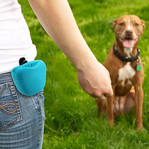 Bolsa de silicone RoyalCare para cachorro - Bolsa de treinamento pequena - Bolsa de tratamento portá