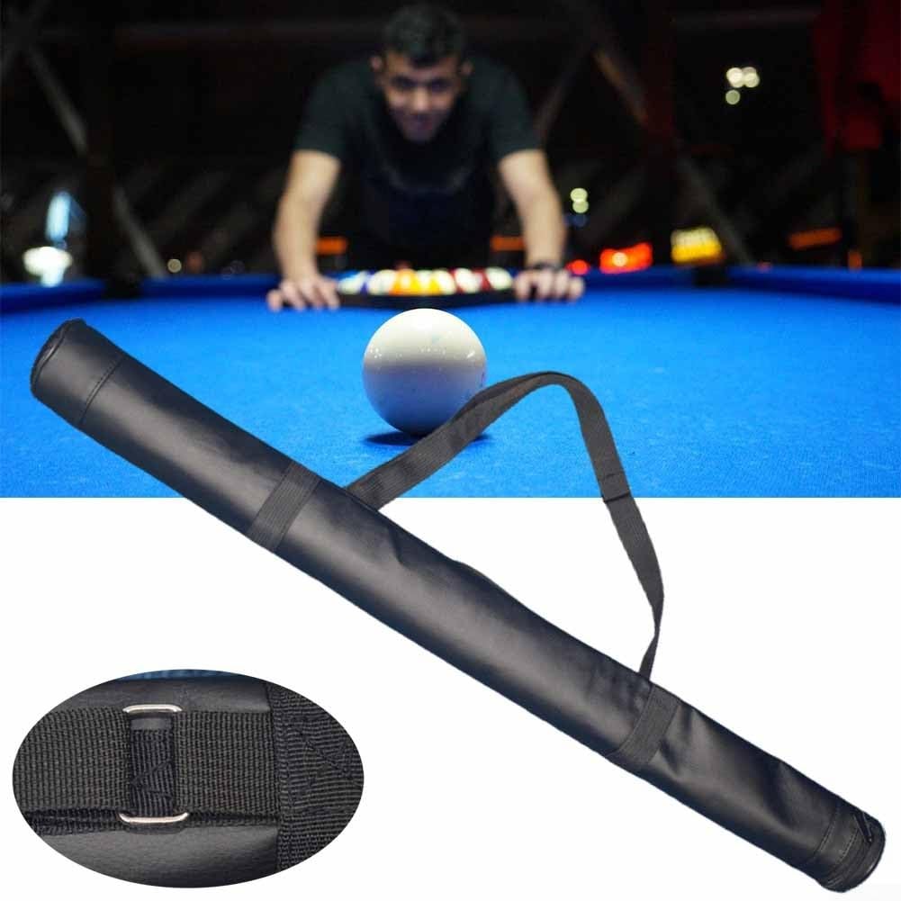 Funda para taco de billar, bolsa de almacenamiento ligera y portátil para 1/2 caña, 32 pulgadas
