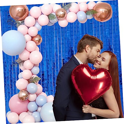 Hemobllo 4 Conjuntos Amo Cortina De Chuva Cortinas De Brilho De Festa Decoração De Despedida De Solt