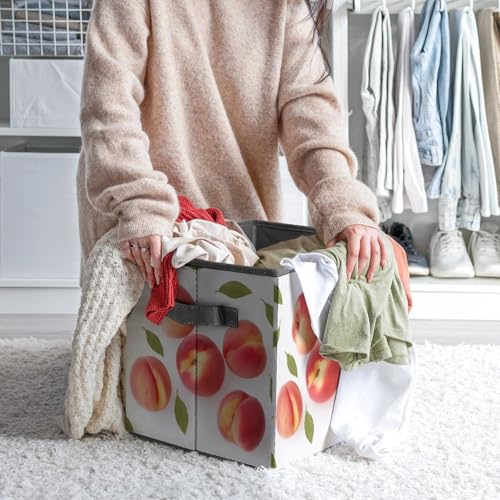 Panier de rangement pliable et robuste cube de rangement empilable gain de place - 7