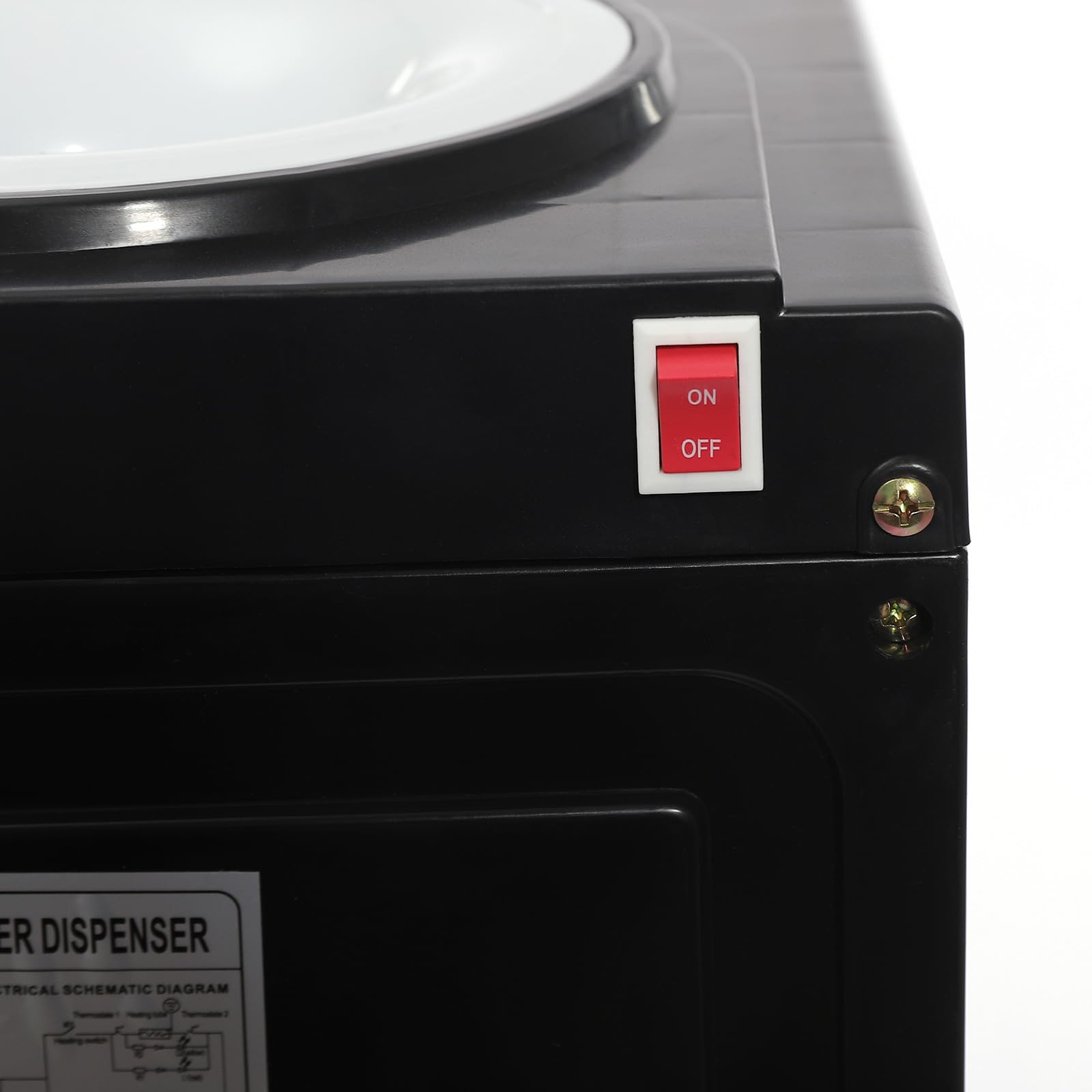 550W/75W Dispensador de agua eléctrico Oficina Hogar Enfriador de agua eléctrico para su dormitorio Tienda de comestibles Escritorio