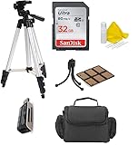 Ultimate Deals Top Knotch Camera Accessory Bundle Kit for Canon, Nikon, Panasonic, Sony, Samsung and Olympus Digital Cameras. Bundle includes 9 Camera Accessories