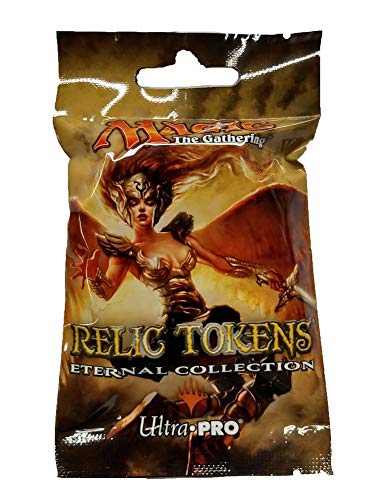 Magic: The Gathering Eternal Collection Relic Tokens, One Pack (3 Tokens Per Pack)
