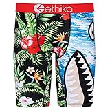 Ethika Mens Staple Boxer Brief | Bomber Beach Bum (AST, Large)