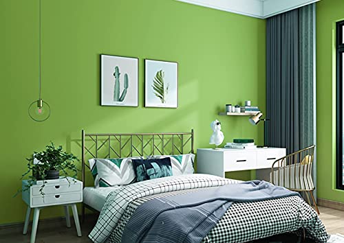 Image of HOME13 Matte Wallpaper Peel & Stick Contact Paper Decorative Self Adhesive Vinyl Wallpaper for Kitchen Cabinet Furniture Countertop Waterproof (24inches By 216inches, Green Matte Wallpaper)