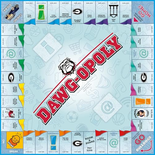 Juego de Mesa Dawgopoly Universidad de Georgia miniatura 2