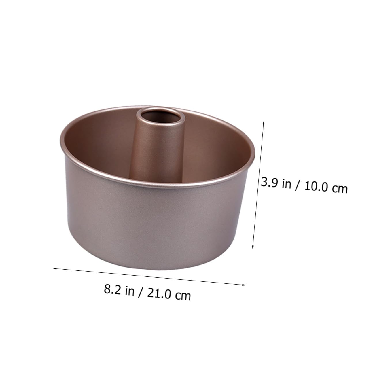 Lurrose Tortiera Apribile Leggero e Resistente in Acciaio al Carbonio Rivestimento Antiaderente Stampo per Dolci da Forno per Pasticceria Professionale