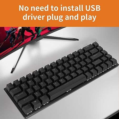 Teclado Mecánico Wisoqukxc4ae71sy-11 USB RGB miniatura 5