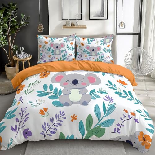 Housse de couette koala zippée pour enfiler facilement votre lit - 2