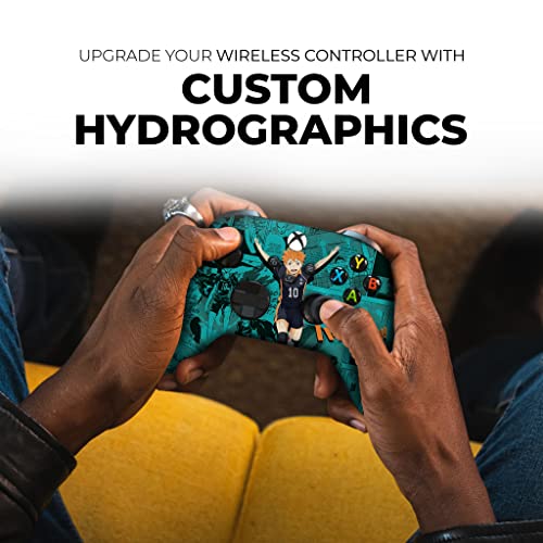Dreamcontroller Original X-Box Wireless Controller Special Edition Customized Compatible With X-Box One S/X-Box Series X/S & Windows 10 Made With Advanced Hydrodip Print Technology(Not Just A Skin) #TOP1
