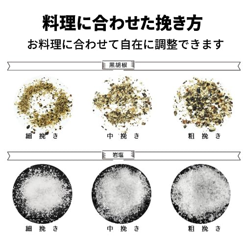 ホーム&セキュア 電動ペッパーミル RS-EA-350 の商品画像 8