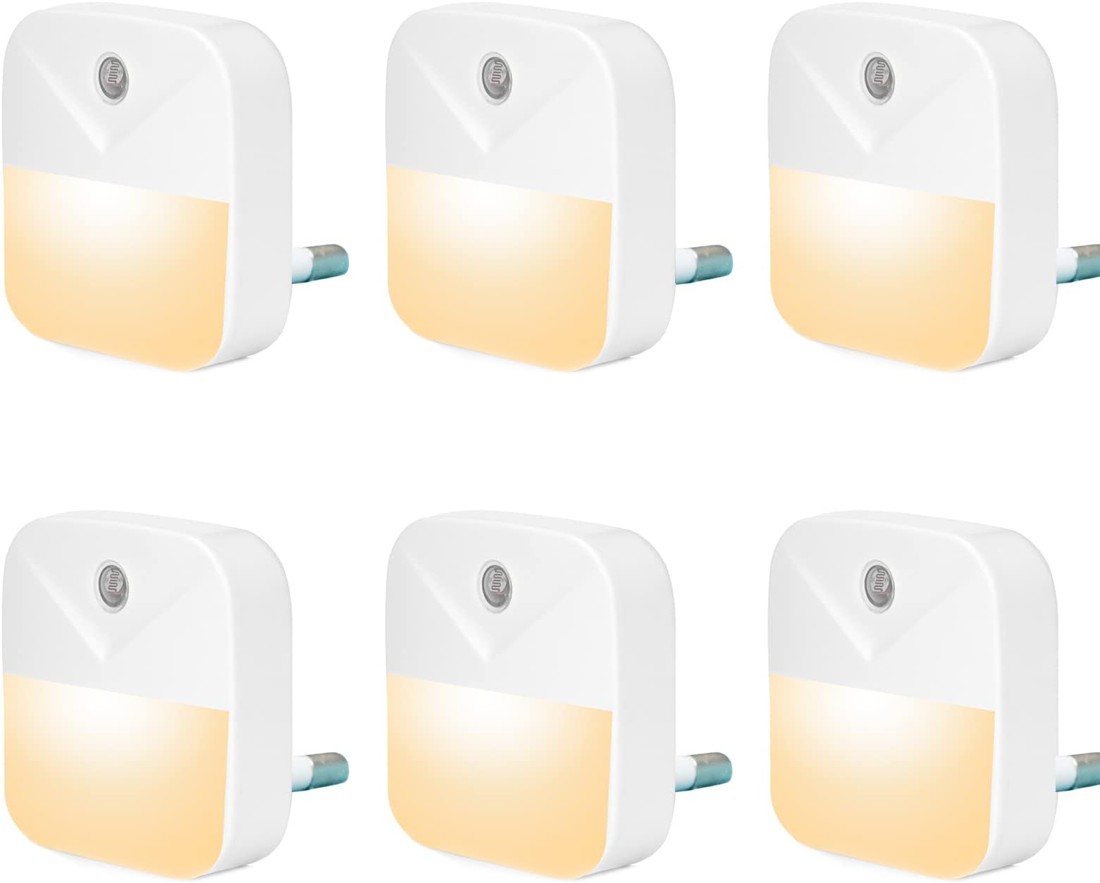 2x LED Nachtlicht Mit Bewegungsensor - Automatisches Licht Für Flur & Schlafzimmer