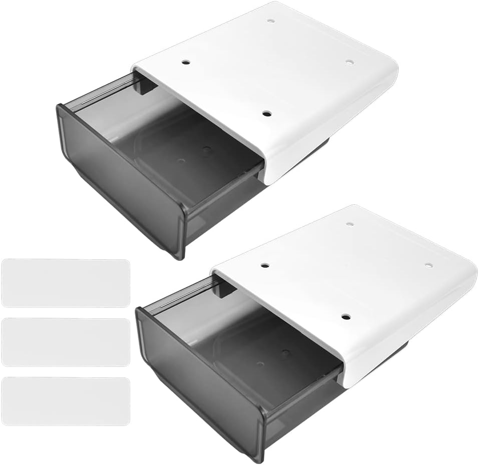 LAISHUNHE 2er Set Schublade Unter Schreibtisch Schublade Unterbau ...
