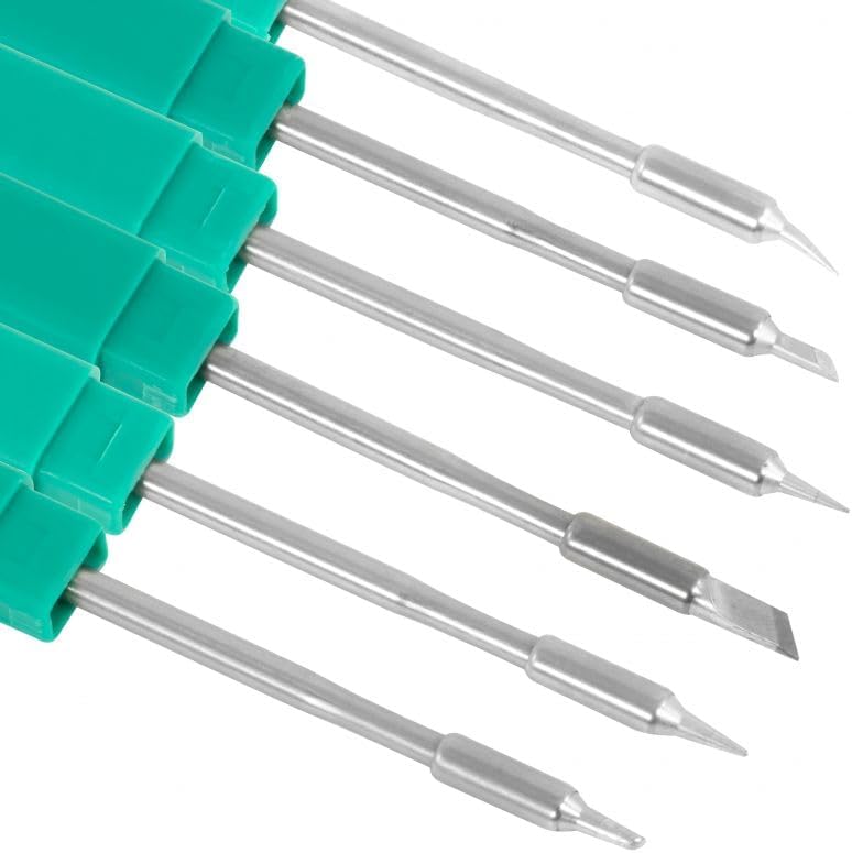 PCE Instruments PCE-ESI 450 Soldering Iron, for Precision Electronics Repair, Heats 100 … 450°C / 212 … 842°F in <5 s, with 100W USB-C power, IPS display, 6 tips, sleep/standby & tool bag