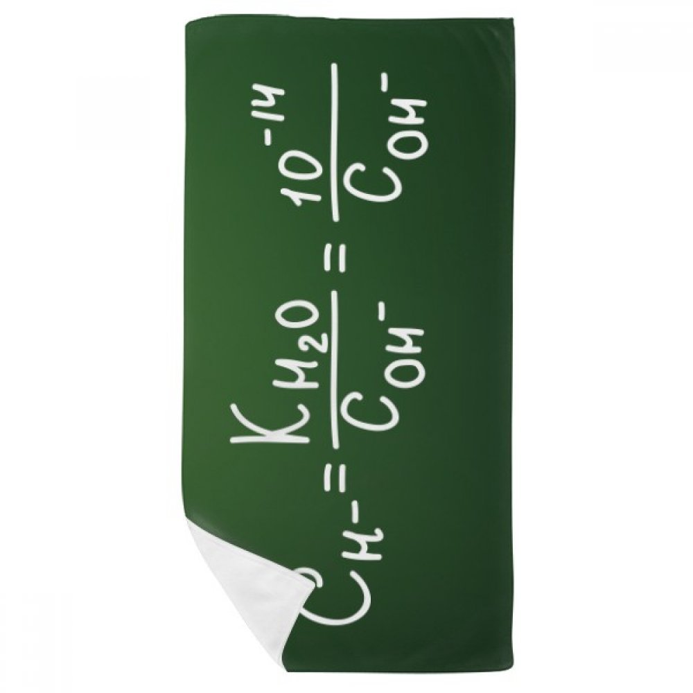Serviette de bain chimie multicolore pour le sport et la toilette