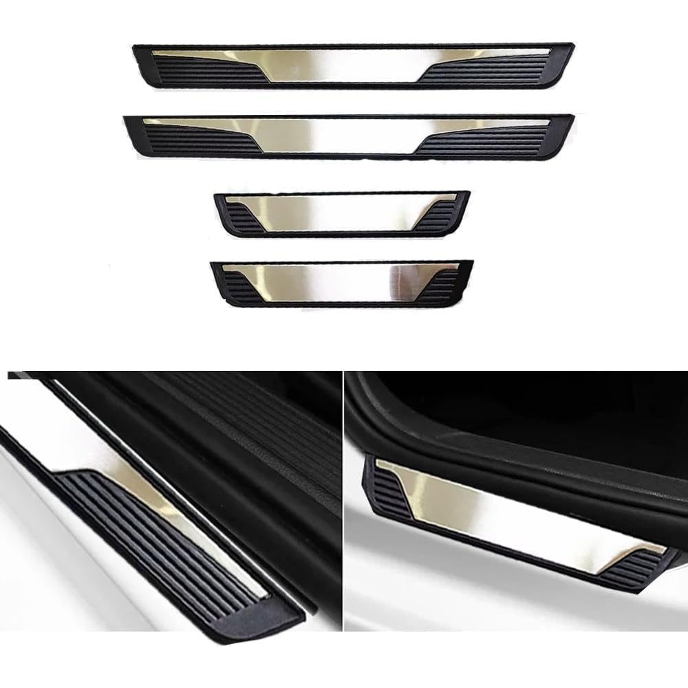 FBVVYTK Einstiegsleisten Schutz Für FIAT 600 2023-2025 - Kohlefaser Optik