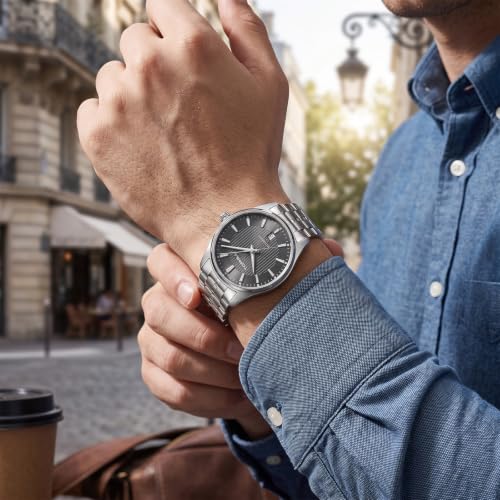Image of TOPHILL Men Watches Automatic Mechanical Watches - Dive, GMT, Chronograph & Dress Styles | 316L Stainless Steel, Sapphire Crystal, Ceramic Bezel | 5ATM-300M Waterproof with Super Luminous | Classic Business & Sport Casual