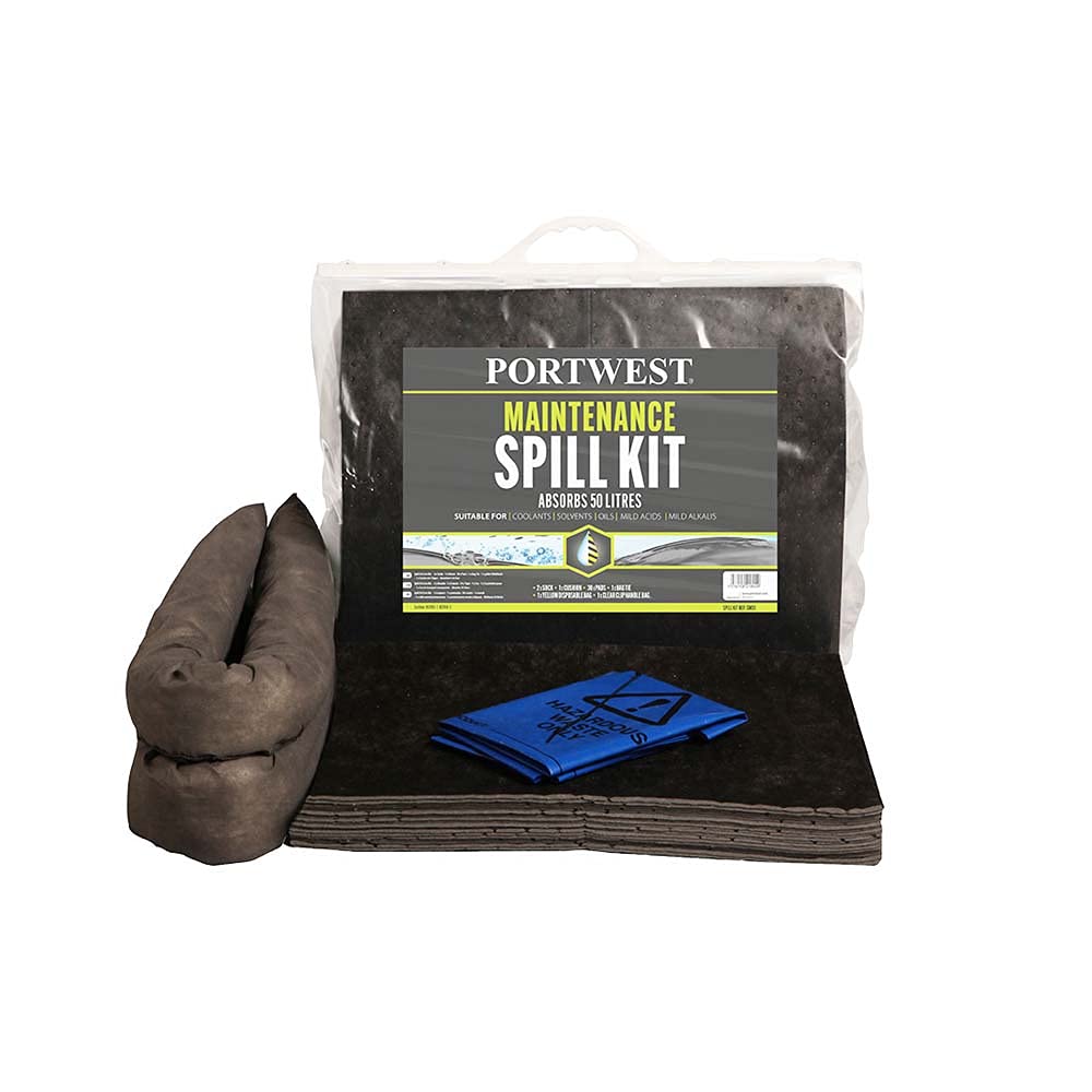 Portwest Spill Maintenance Kit 20L Pk6 - Color: Grey