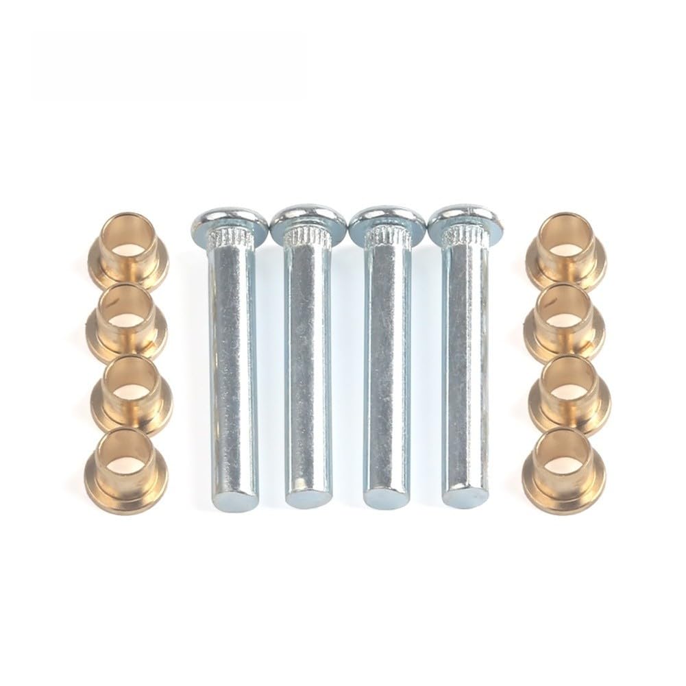 Kit di riparazione cerniera porta per nissan per navara D22 per frontier UTE Pickup 1997-2005, set di boccole per perni in ferro per fissare porte cedenti e ripristinare l'allineamento