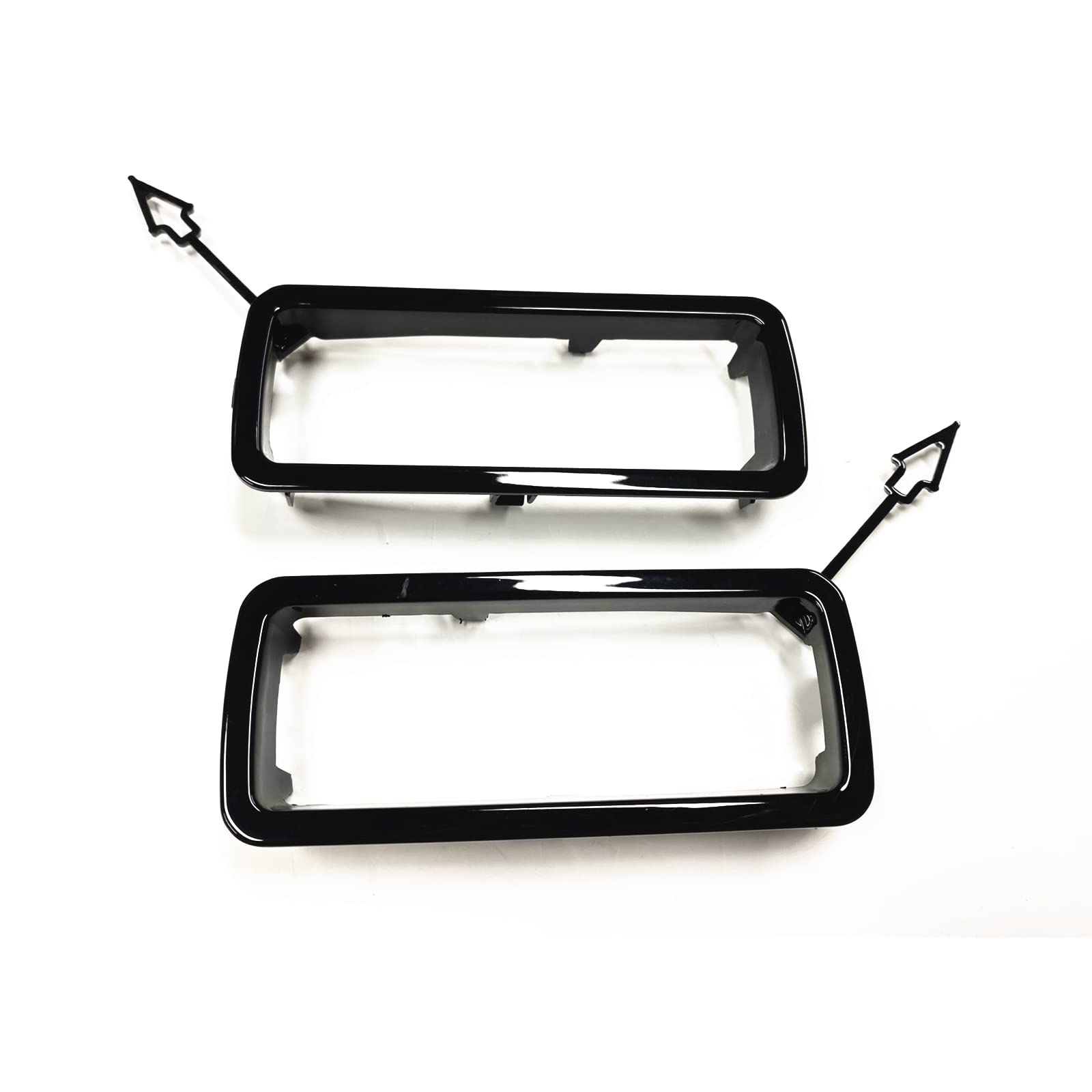 2 Coperture Ganci Traino Per Land Rover Defender - Protezione Gomma Paraurti Posteriore