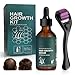 Kit crescita capelli Con Roller Set, Siero per La Crescita Dei Capelli, 60 ml...
