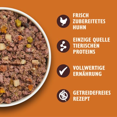 Lily's Kitchen Natürliches Nassfutter für ausgewachsene Hunde Dose Sonntagsschmaus Getreidefreies Rezept (6 x 400g dosen) – Ansicht 4