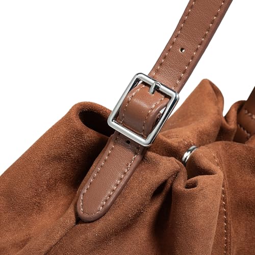 Bolso Mini Tote de Gamuza para Mujer miniatura 2