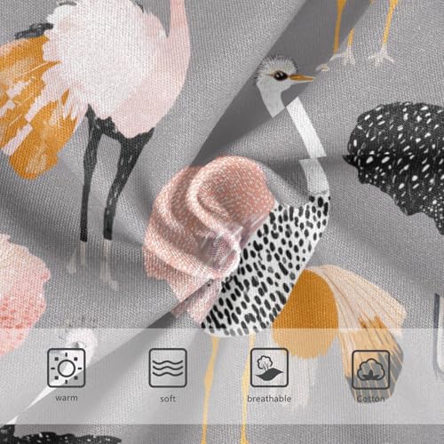 Wusikd Cartoon Geese Girls' Underwear Cotton Girls Briefs Soft Toddler Underwear 2T3