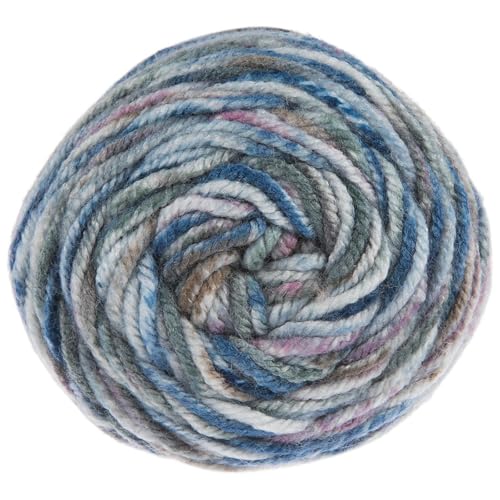 Image of Hobby Lobby Print I Love This Yarn - 4 Medium 100% Acrylic, 252 Yards, Yarn for Crocheting Knitting Blankets, Hats & Accessories, Set of 2, 824 Galaxy Grazing