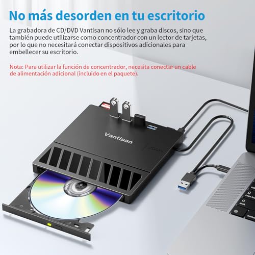 Opiniones de Lector de cd para comprar hoy. 24 Imagen adicional