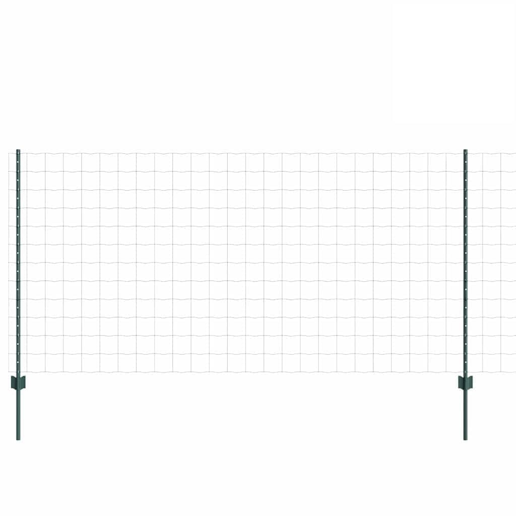 Vidaxl Green Fence With Post Garden And Terrace, Modern Privacy Partition, Weatherproof Fence System, Durable Backyard Panels, Space Divider, Outdoor Enclosure