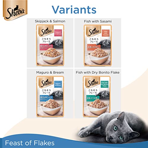 Sheba-Premium-Wet-Food-for-Adult-Cats-Fish-Mix-Maguro-Bream-Flavour-12-Pouches-12-x-35g