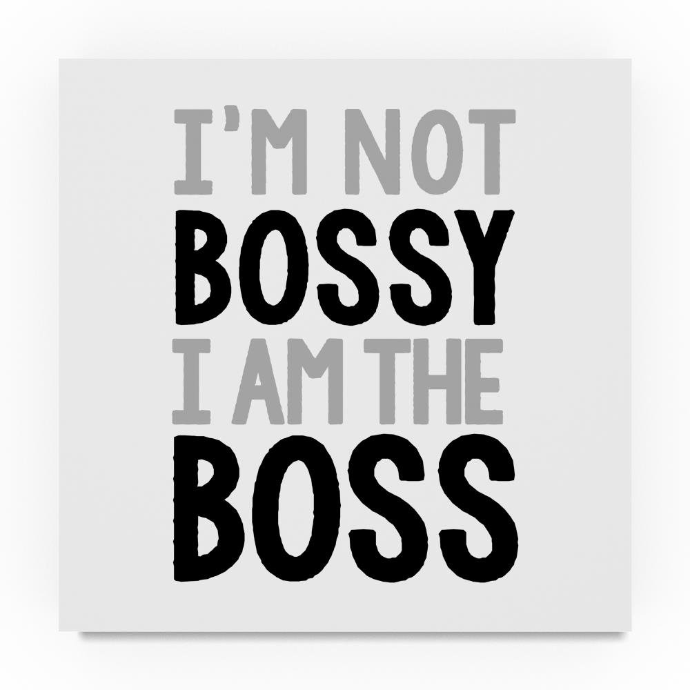 Trademark Fine Art Boss by Erin Clark 14x14-Inch