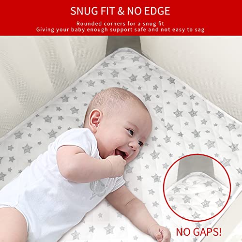 Pack And Play Mattress Topper, Dual Sided Pack N Play Mattress Pad For Babies And Toddlers, Premium Memory Foam Pack N Play Mattresses 38X26X2 Inch #TOP3
