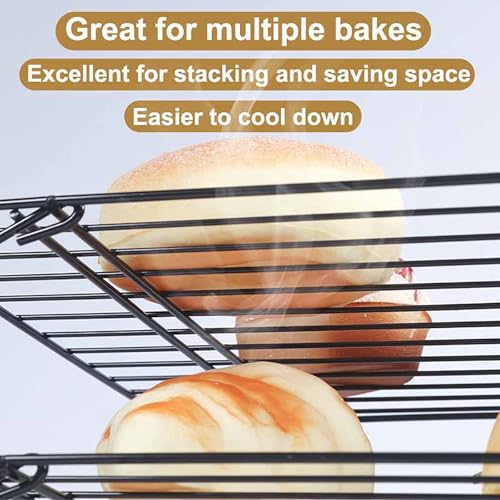 Grille de refroidissement anti-adhésive et pliable pour la cuisson
