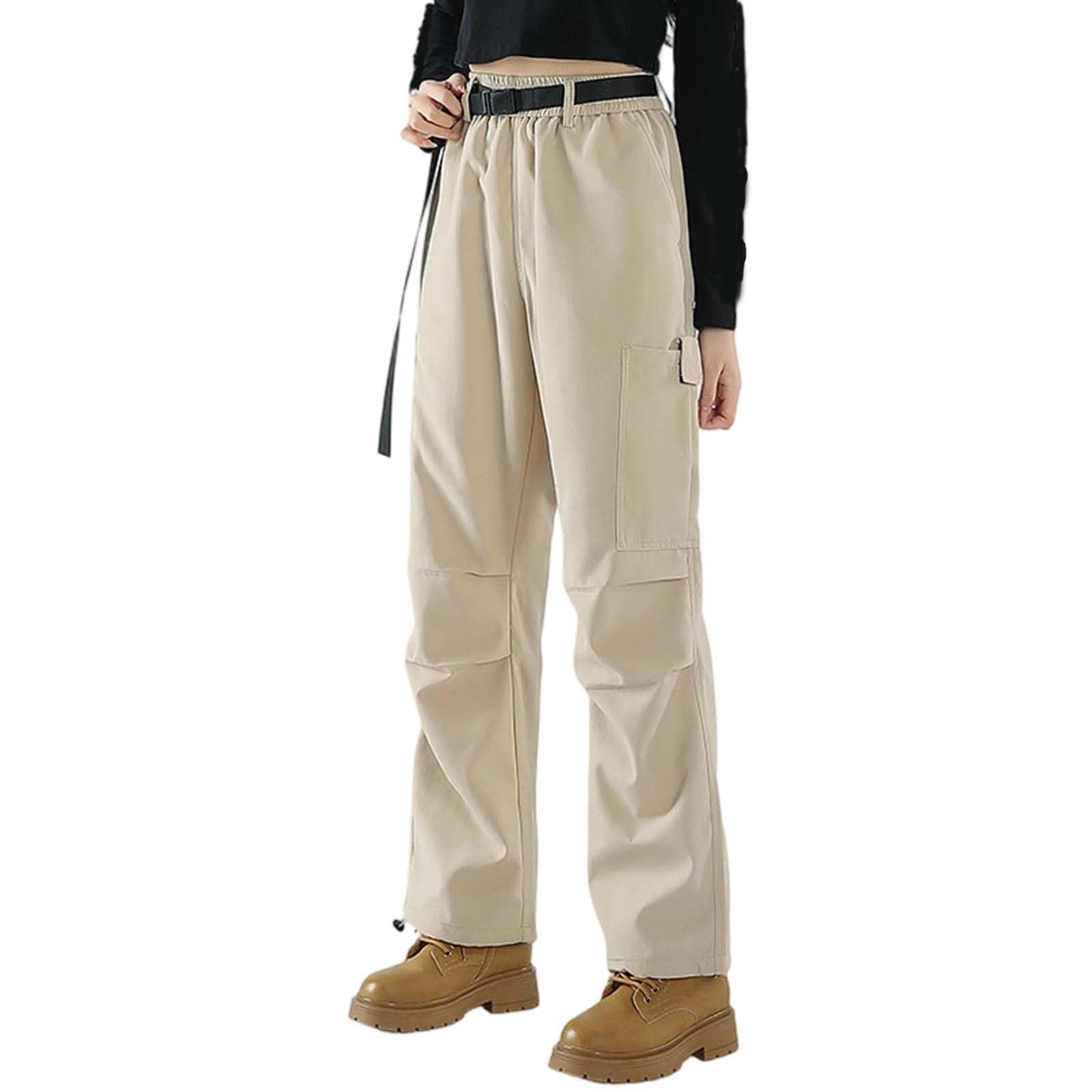 Générique Jogging Femme Pantalons De Randonnée Détente Grande Taille Activités Pantalon Travail Léger Baggy Cargo Ample Extérieur Fluide Large