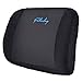 Pure Memory Foam Lumbar Support Pillow Back Cushion Ergonomic Design for Back Pain Relief and Posture Improvement with Washable 3D Mesh Cover and Adjustable Strap