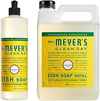 Vista 54 de Mrs. Meyer's Clean Day - Detergente líquido para platos, aroma a romero, paquete de 6 unidades, 16 fl oz